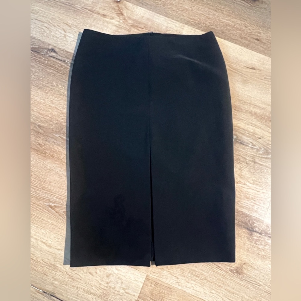 Theory Black Pencil Skirt Sz 4